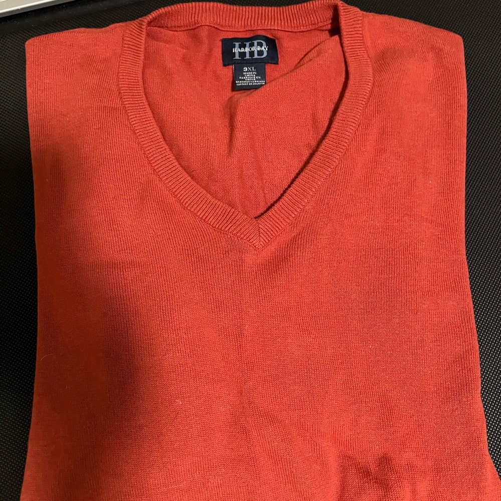 V neck sweater